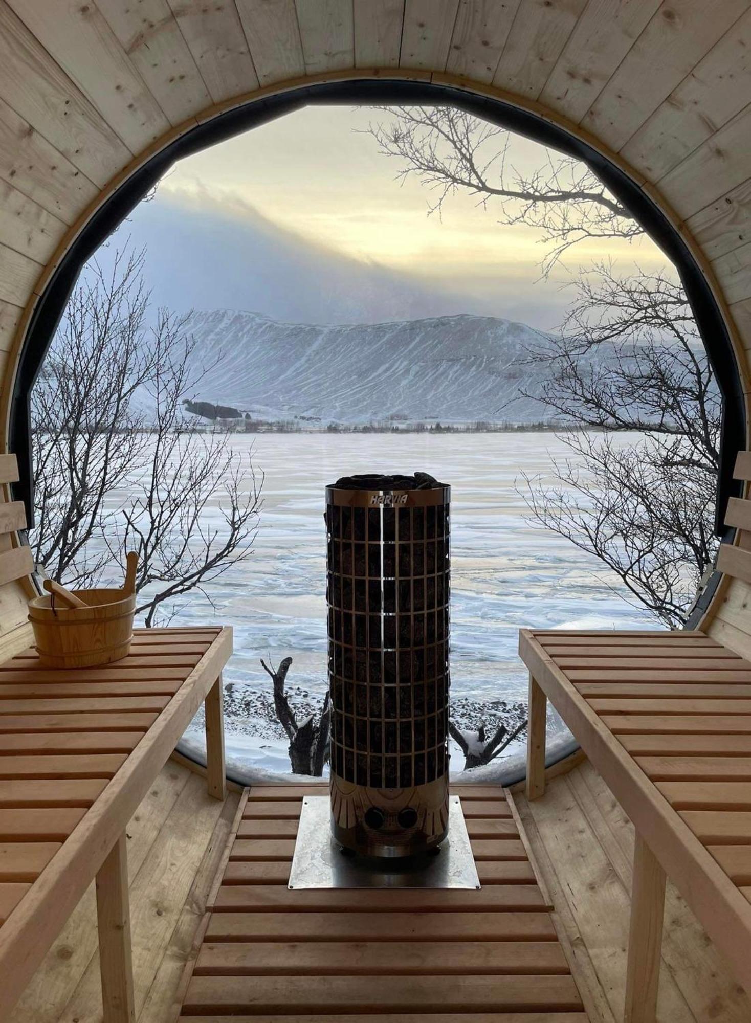 Cosy Lakeview Cabin 45 Minutes From Reykjavik Mosfellsbaer Eksteriør bilde
